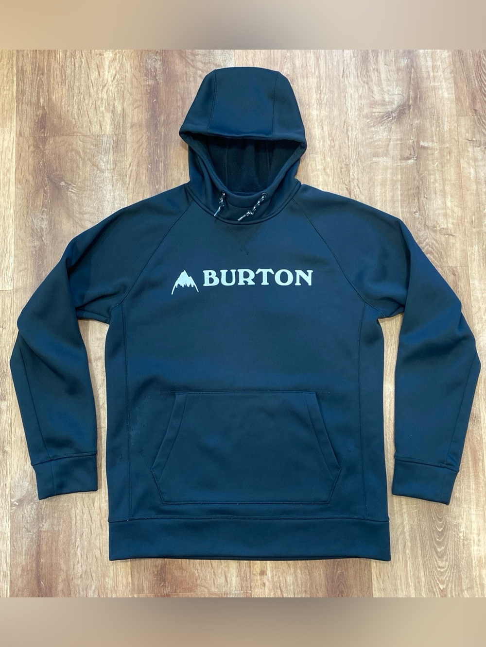Burton Crown Bonded Pullover Hoodie Mens Small Winter Snowboarding Skiing Y2K